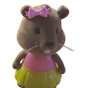 LIL WOODZEEZ Bobblehead Beaver Girl Bow In Hair